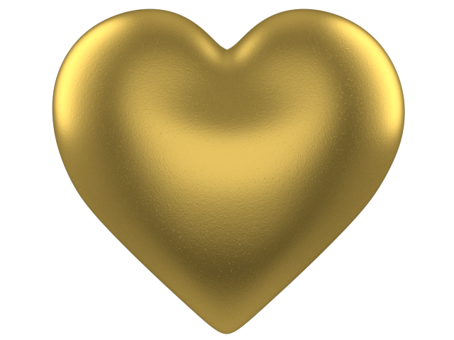 gold heart clip art free - photo #20