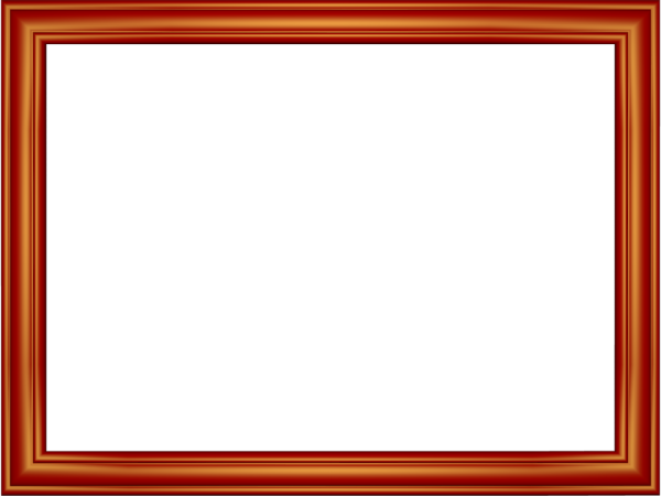 Elegant Embossed Frame Border in Red color, Rectangular perfect for Powerpoint